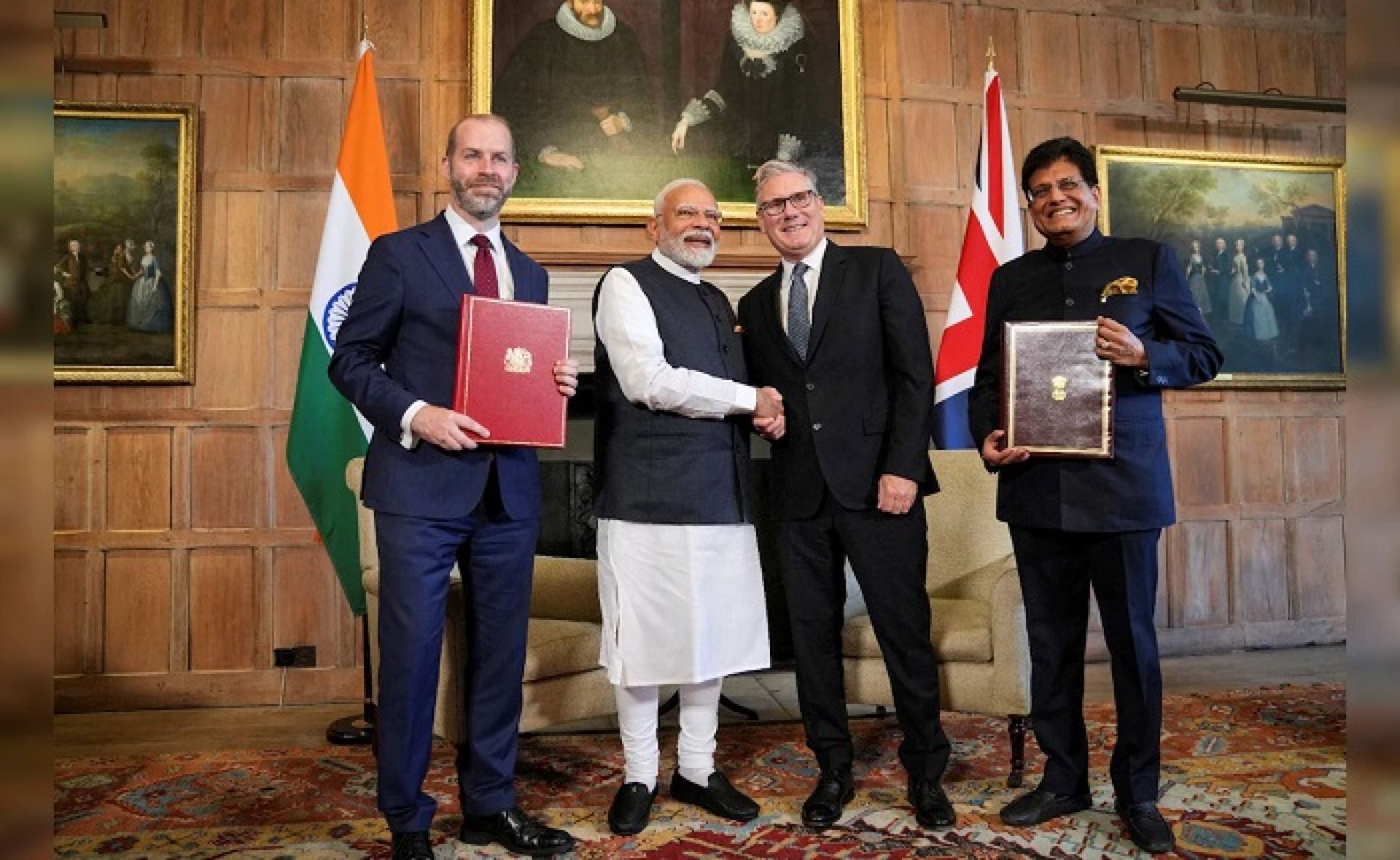 भारत-बेलायत स्वतन्त्र व्यापार सम्झौता आजदेखि लागू, ह्विस्की र कारदेखि कपडासम्म सस्तो हुने